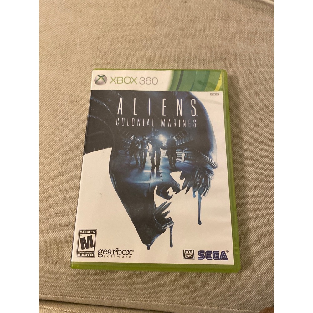 Aliens Colonial Marines Sega Xbox 360 Video Game FPS Gearbox Software